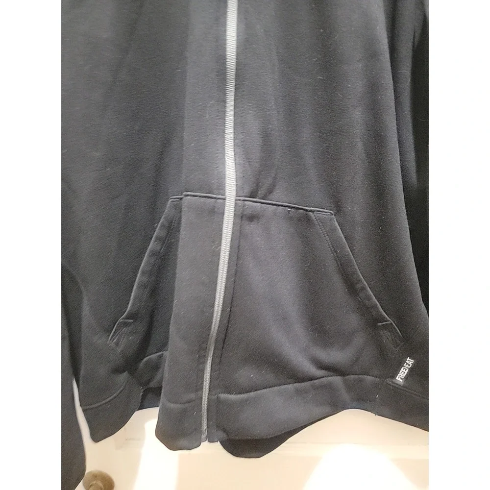 Eddie Bauer Jacket Mens XXL Hooded Outdoor Fleece Lined Full Zip. Freeheat